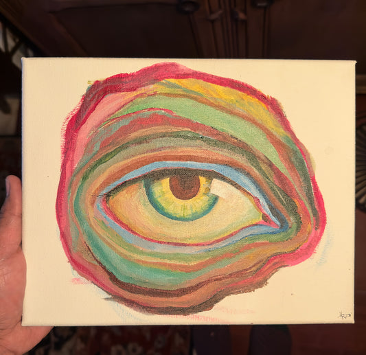 Expressionism Eye Portrait